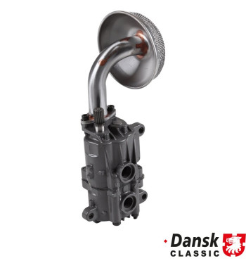 Oil pump with oil sump filter