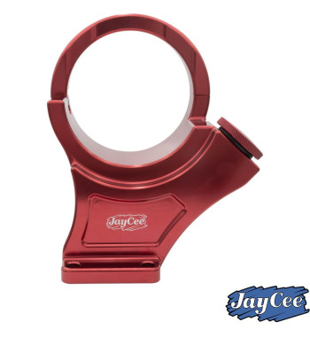Alternator stand, Billet style aluminium, red anodized, 12 Volt