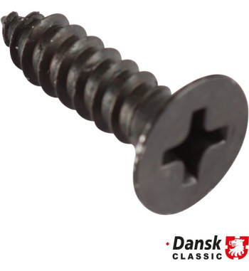 Wkręt samo gwintujący, 4,2 x 16 mm, ocynkowany elektrycznie, powlekany na czarno