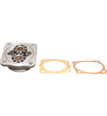Oil pump, complete, 8 mm holes, 21 mm gears