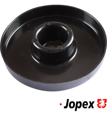 Cap for spring strut, front