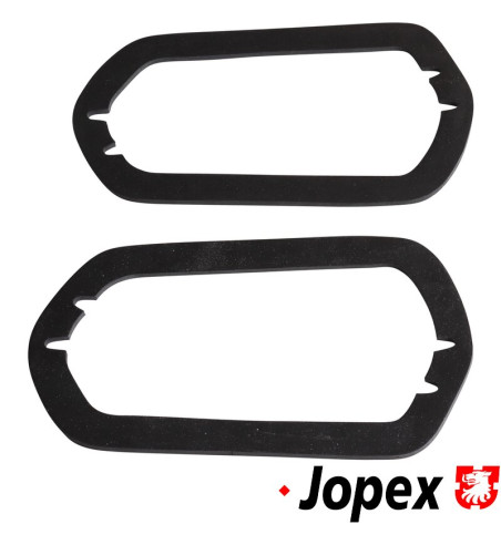 Gasket set for tail light lens, left/right, 2 pieces