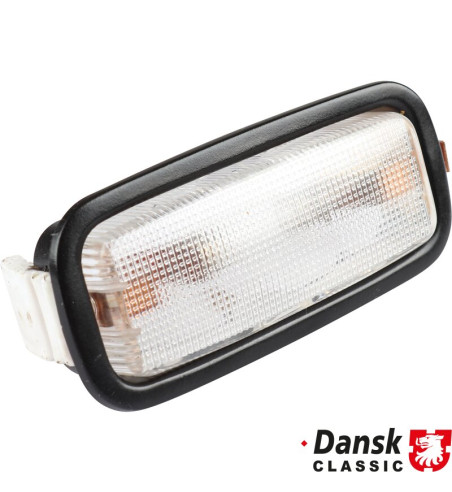 Interior light with black frame