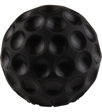 Gear shift knob, 12 mm thread, golf ball design, black, original