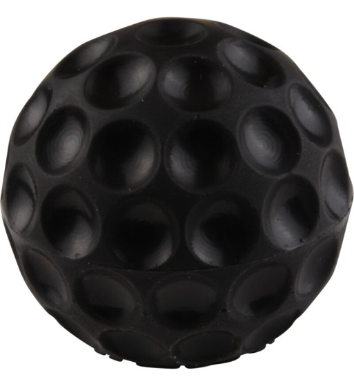 Gear shift knob, 12 mm thread, golf ball design, black, original