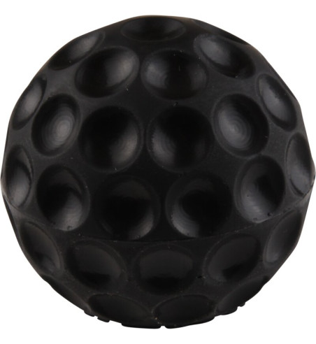 Gear shift knob, 12 mm thread, golf ball design, black, original