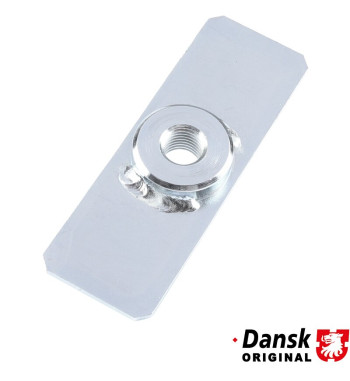 Seat belt mount, electro galvanised