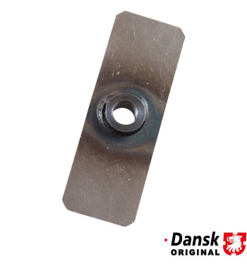 Seat belt mount, electro galvanised