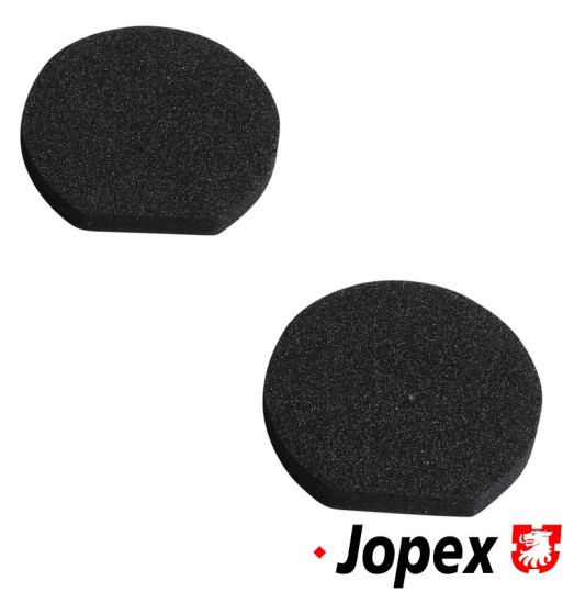 Foam seal set for fresh air flap, 2 pieces