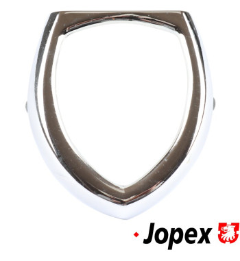 Support for emblem, front. Die cast