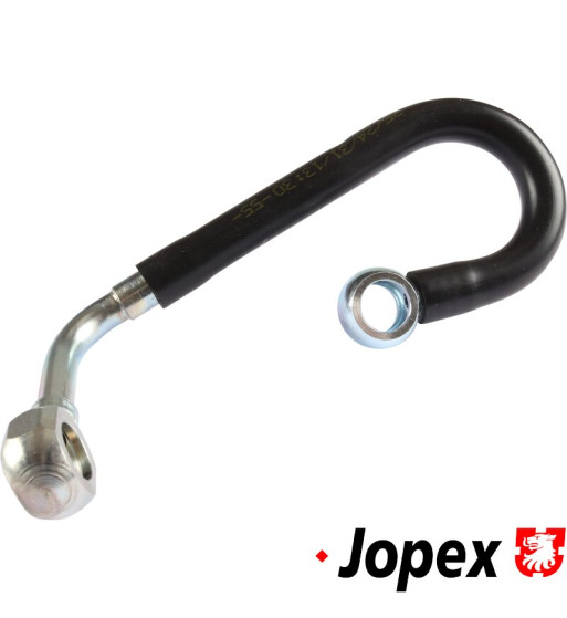 Fuel pipe from fuel filter to distributor