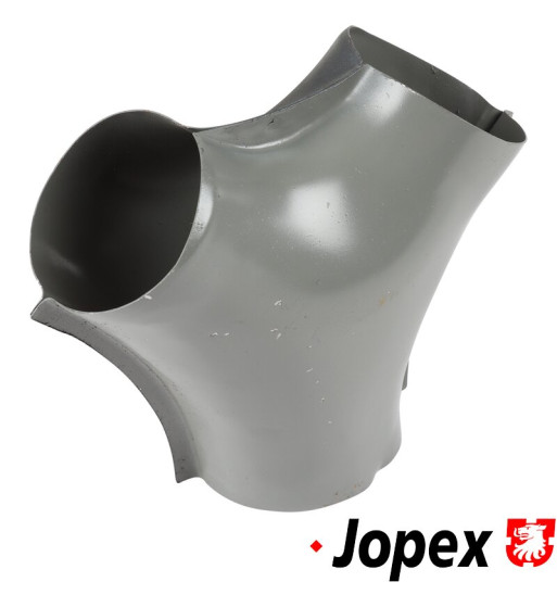 Heater tube y-connection piece