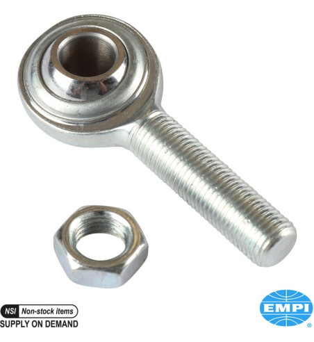 Heim joint end for slave cylinder, 3/8x24, 3/8 ball for EMPI 16-2549-0 installation