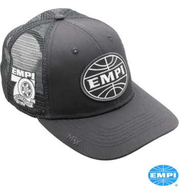 Empi 70th Anniversary trucker hat, black