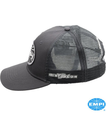 Empi 70th Anniversary trucker hat, black