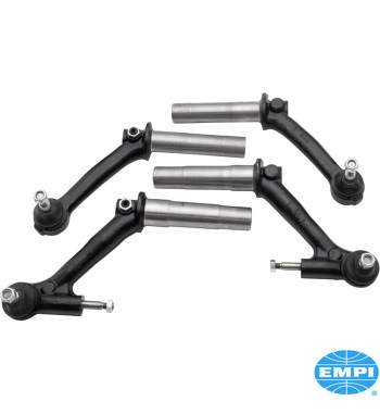 Front axle beam, adjustable, off road raised, for ball joint. With Thing spindles