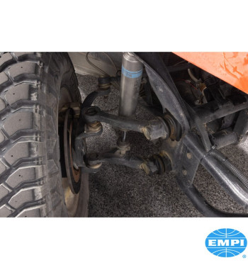 Front axle beam, adjustable, off road raised, for ball joint. With Thing spindles