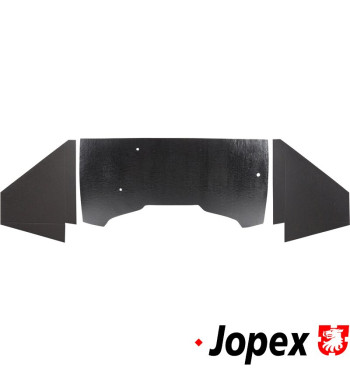 Engine cover kit, vinyl, 3 pieces, OE quality
