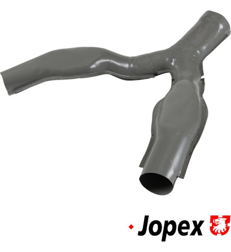 Y-piece for heater tube, rear