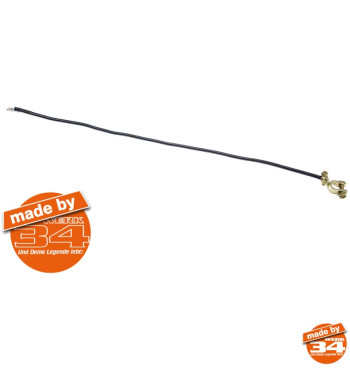 Battery cable, positive, from battery to starter, 650 mm