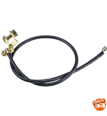 Battery cable, positive, from battery to starter, 650 mm