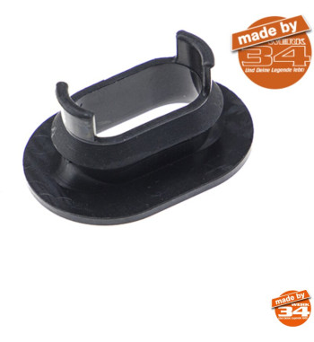 Rubber grommet for fuel and brake lines