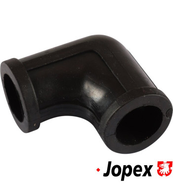 Rubber elbow for central idling system