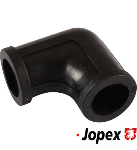 Rubber elbow for central idling system