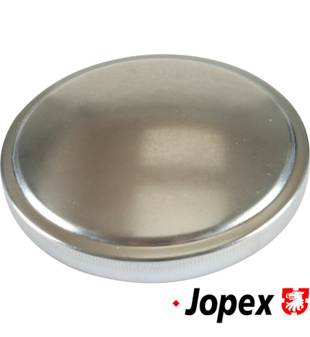 Fuel tank cap, not lockable, Ø100 mm. Made of metal