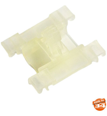 Moulding set for side, 53 mm, black, left/right, 8 pieces