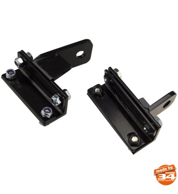 Spare wheel carrier, swing-out, left