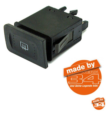 Rear window defogger switch