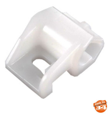 Holder for brake line, rear