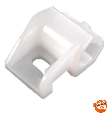 Holder for brake line, rear