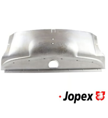 Spare wheel well, front section