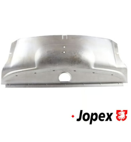 Spare wheel well, front section
