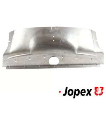Spare wheel well, front section