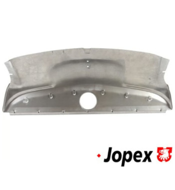 Spare wheel well, front section