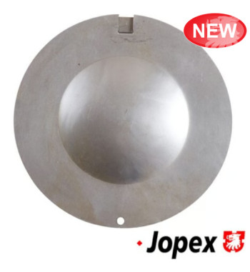 Steering box access cover, metal, bare