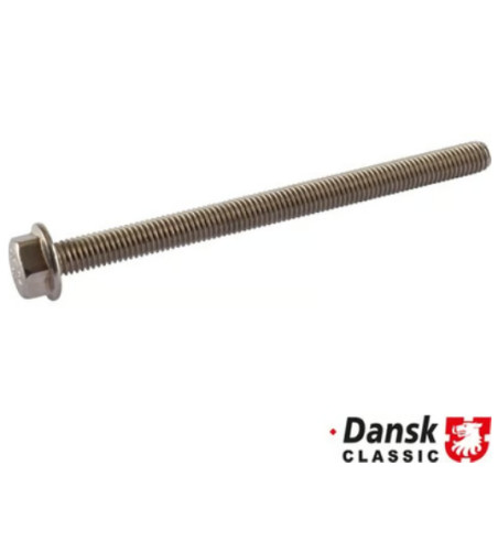 Bolt for exhaust bracket, M8x110 mm, stainless steel A2