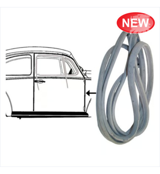 Door seal, right