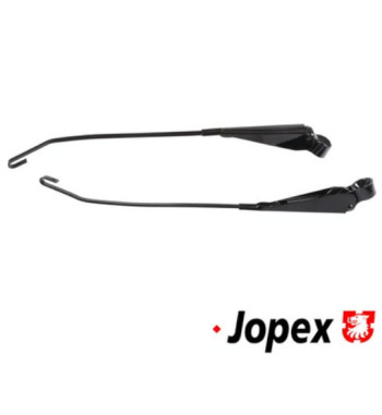 Wiper arm set, front, left/right, black