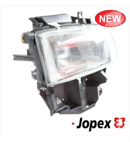 Headlight, right, with E-mark. For long nose