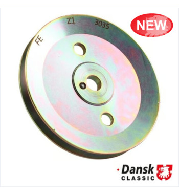 Crankshaft pulley, 115 mm, yellow galvanized