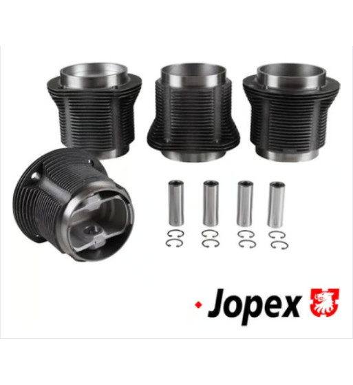 Zestaw tłoka i cylindra o dużej średnicy, odlewany, średnica 92,0 mm, skok tłoka 78-86 mm.