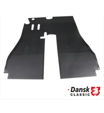 Floor mat, front, rubber