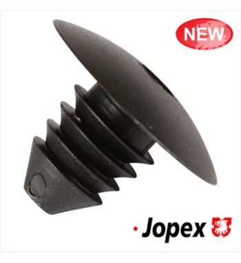 Clip for rear interior trim, boot carpet etc., black