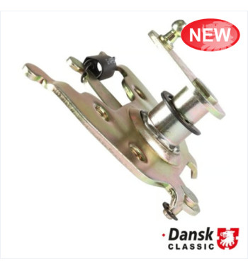 Door lock link for push button type, left