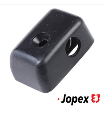 Clip for sun visor, black, left