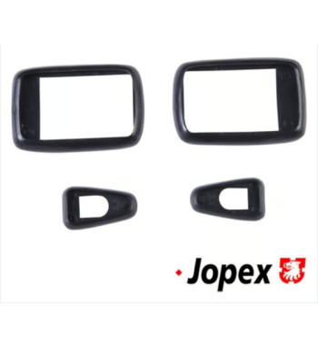 Rubber gasket set for outer door handle, 4 pieces - left and right